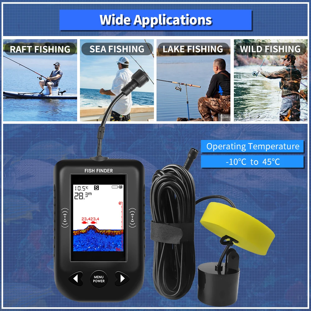 에르창 XF03 어군탐지기 45도 100M 휴대용 어군 - Fish Finder Transducer 리뷰 및 가격